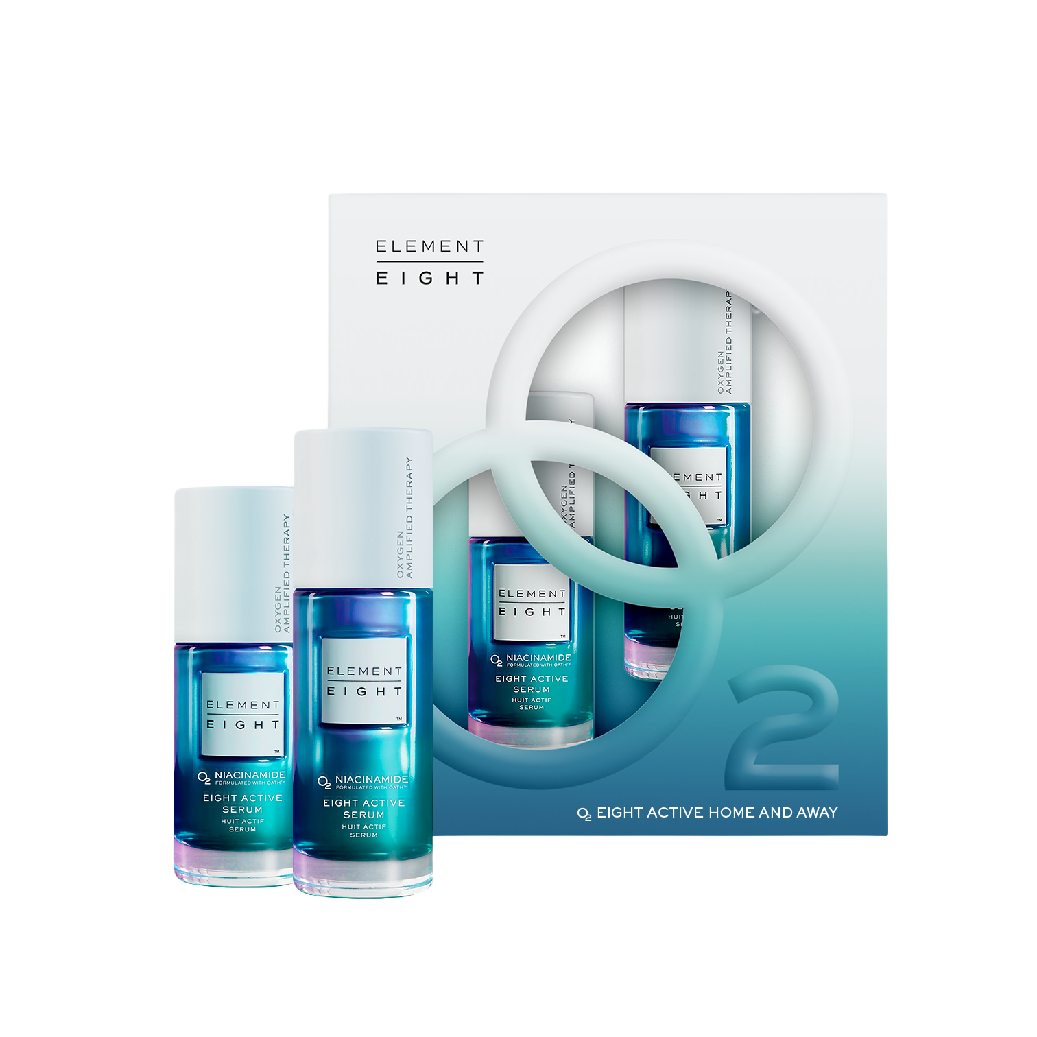 Element Eight O2 Eight Active Routine Box O2 EIGHT ACTIVE HOME AND AWAY – Element Eight